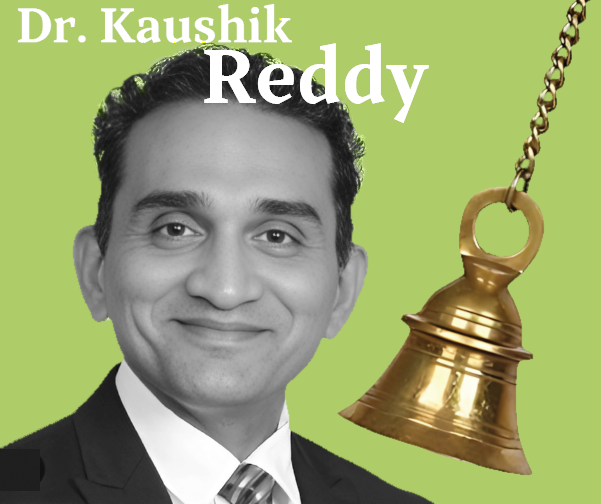 Dr. Kaushik Reddy Rings the Bell!